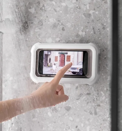 Waterproof Phone Stand-Soporte impermeable para celular